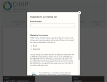Tablet Screenshot of chhp.com